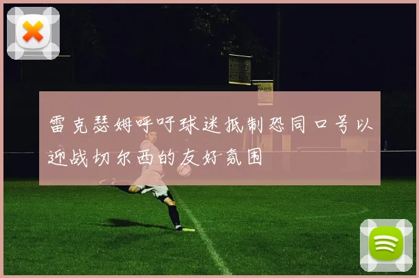 雷克瑟姆呼吁球迷抵制恐同口号以迎战切尔西的友好氛围